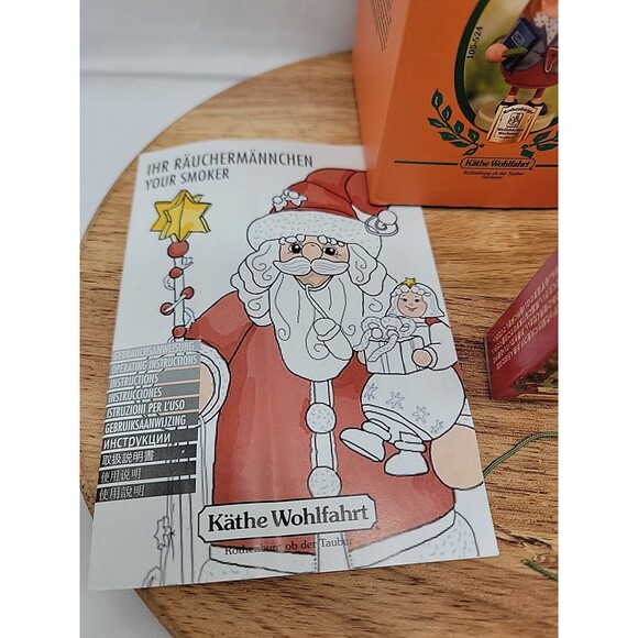 New In Box Orignial DUFTL Mannchen Incense Smoker, Teacher - Kathe Wohlfahrt - Picture 4 of 10